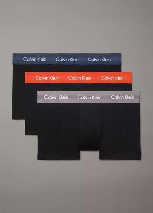 Набір трусів calvin klein low rise trunk оригінал