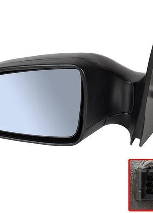 Зовнішнє дзеркало opel astra ii 98-06 електричне з підігрівом чорне ліве