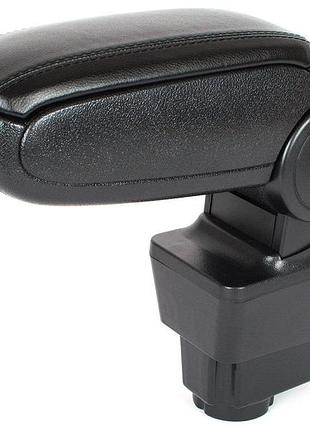 Fiat grande punto 05-12 підлокітник black eco leather + монтажний комплект