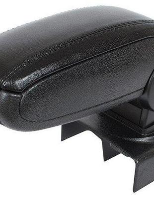 Vw golf v 03-08 підлокітник комплект чорна еко шкіра + монтажний комплект