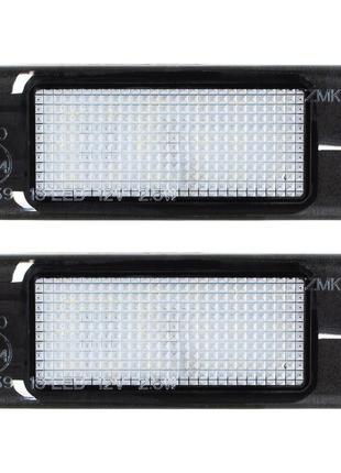 Nissan mikra ii note nv200 pathfinder iii primera p12 led підсвічування номерного знака, комплект 2 шт.