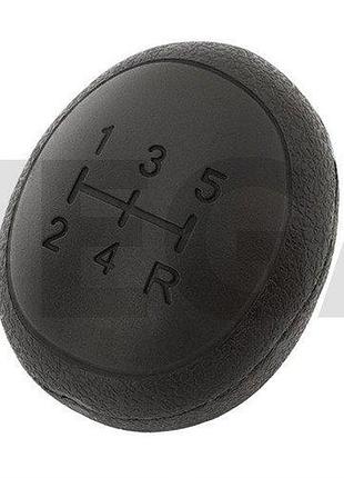 Ручка кпп fiat palio ii 01-04 чорна