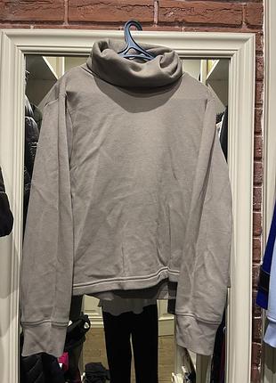 Теплый свитшот свитер zara xl