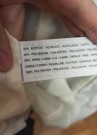 Чорне пальто піджак трансформер розмір м заміс акрилу поліестеру та шерсті4 фото