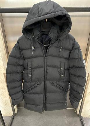 Зимова куртка парка в стилі armani