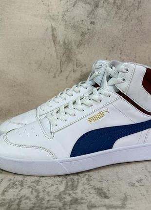 Кроссовки panel puma shuffle mid / caven clyde suede rebound
