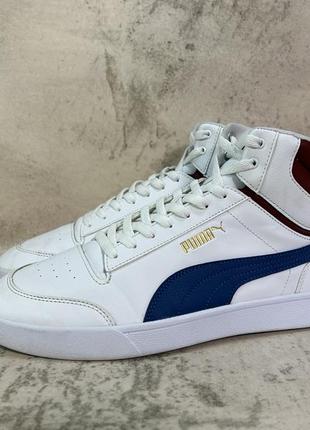 Кроссовки puma shuffle mid / caven clyde suede rebound