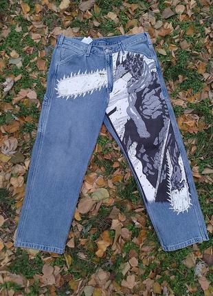 Кастомні джинси chainsaw man
