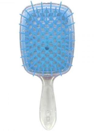 Расческа для волос "crystal" (голубой)