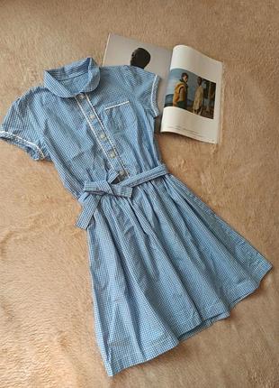 Милое платье в клетку