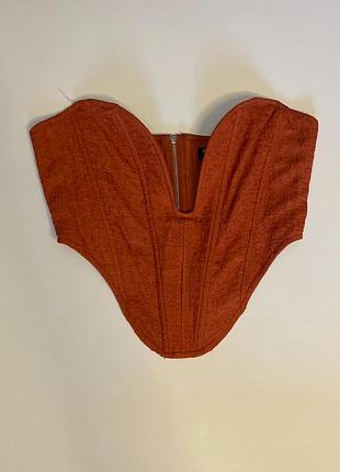 Корсетный топ