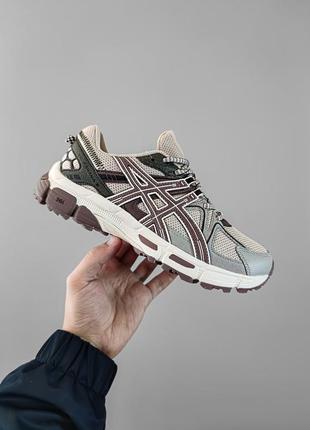 Кросівки asics gel kahana 8 brown/green