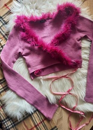 Милашка кофточка на завязке 🎀