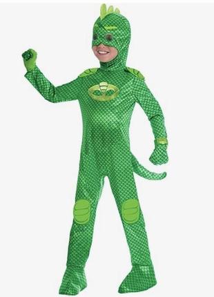 Карнавальный костюм - дракон 🐉 ящерица 🦎  змей гекко герои в масках pj masks  gekko ( оригинал)