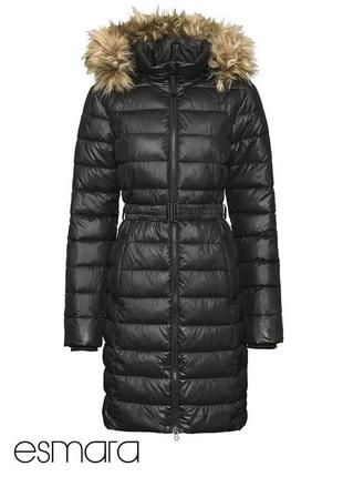 Женский пуховик, удлиненный плащ esmara l-xl