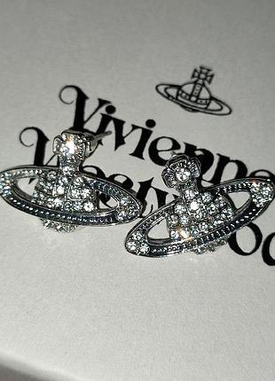 Серьги vivienne westwood шарики (овьен вествуд)