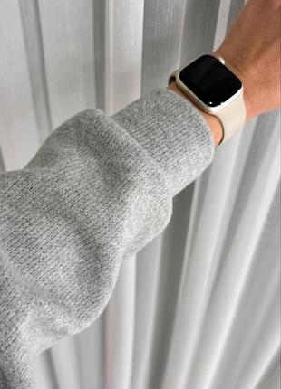 Костюм с длинной юбкой теплый из ангоры