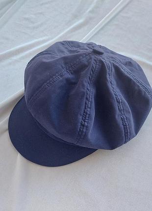 Кашкет/кепка/об'ємний/головний убір/темно фіолетовий/вінтажний/готичний/теплий