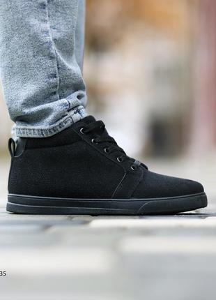 Зимові черевики 40-44 чоловічі stilli classic black