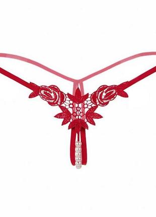Струги с бусинками и цветами 2
