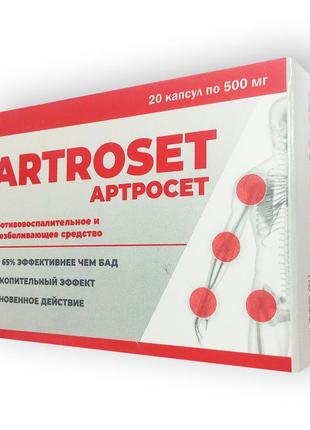 Артросет препарат для суглобів, біодобавка, натуральний склад бад, оригінал!