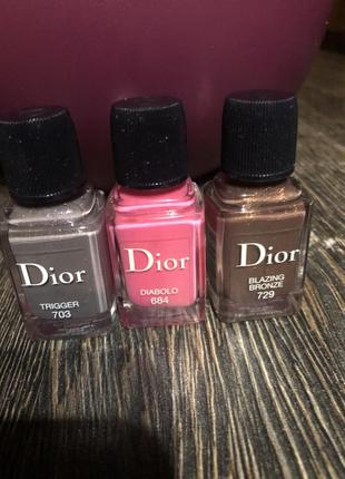 Лак для ногтей dior vernis 10 мл