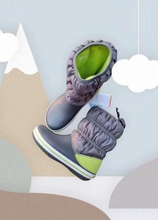 Зимові чоботи crocs c8-24/24-15 cm нові оригінал