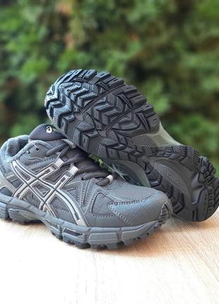 Зимові кросівки asics gel player 8 темно сірі