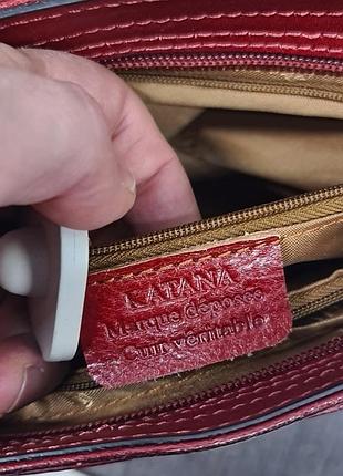 Кожаная женская сумка katana