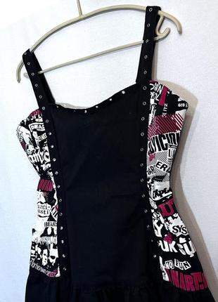 Phazeclothing, сукня, сарафан у готичному стилі, з бавовни.