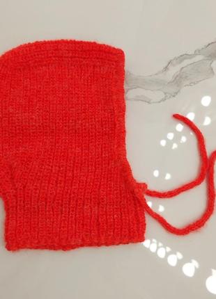 Красный капор шапка космонавтик