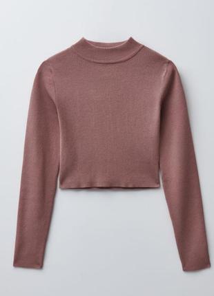 Укороченный лонгслив