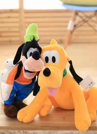 М'які іграшки гуффі та плуто
