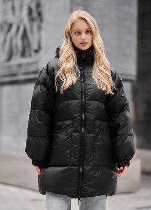 Женская зимняя куртка staff re black