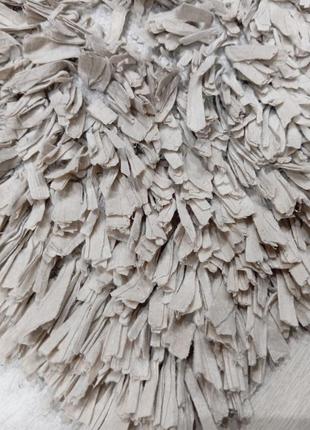 Коврик травка 95*60 светло-серый цвет