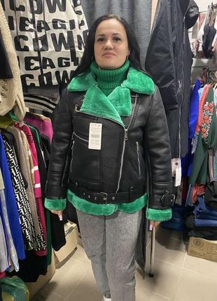 Стильная дубленка
