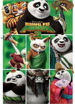 Постер kung fu panda 3 61 x 91,5 см