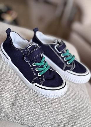 Чудові сині кеди 19,5 см / clibee