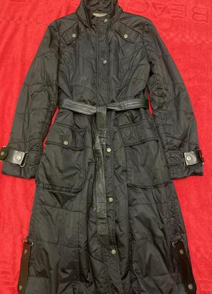 Стильне стьобане пальто d&g