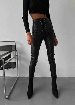 Лосини еко шкіра ( звичайні та теплі )