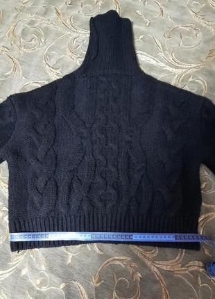 Продам укороченную теплую вязаную кофту zara в размер s (м)