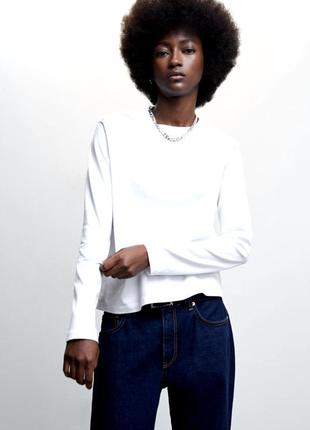 Базовий лонгслів бавовна mango,p. l