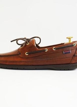 Кожаные топсайдеры sebago размер 44-45