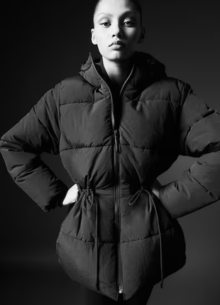 Пуховик оверсайз h&m 1228976001