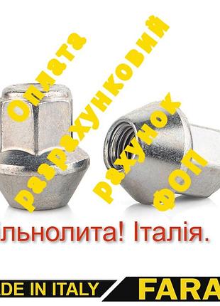 Гайка колесная форд. под оригинальные диски форд. цена за 1 шт. италия. оплата на р/счет фоп