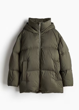 Пуховик оверсайз h&m premium selection 1230243002
