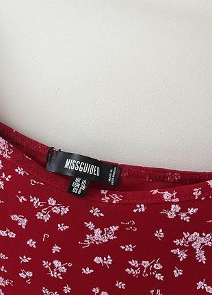 Сукня червона missguided 3