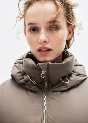 Пуховик оверсайз h&m premium selection 12302430023 фото