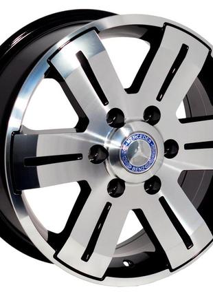 Литые диски (титаны) r16 6x130 mercedes sprinter (дельфин), volkswagen crafter. болты в подарок!