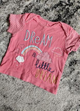 Футболка nutmeg 6-9міс 68-74см